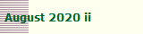 August 2020 ii