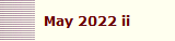 May 2022 ii