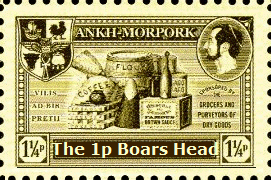 The 1p Boars Head