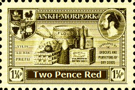 Two Pence Red