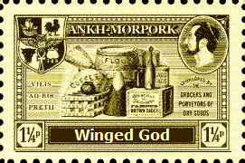 Winged God